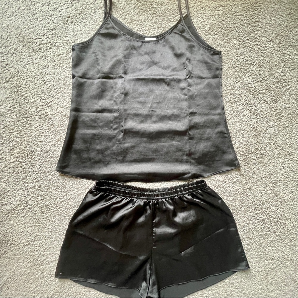 Satin pajama set